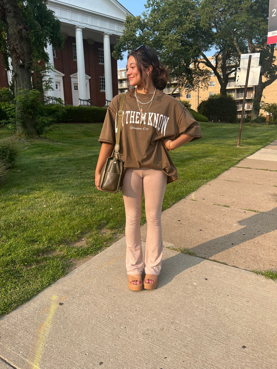 Cedar Ephesians 6:12 Tee