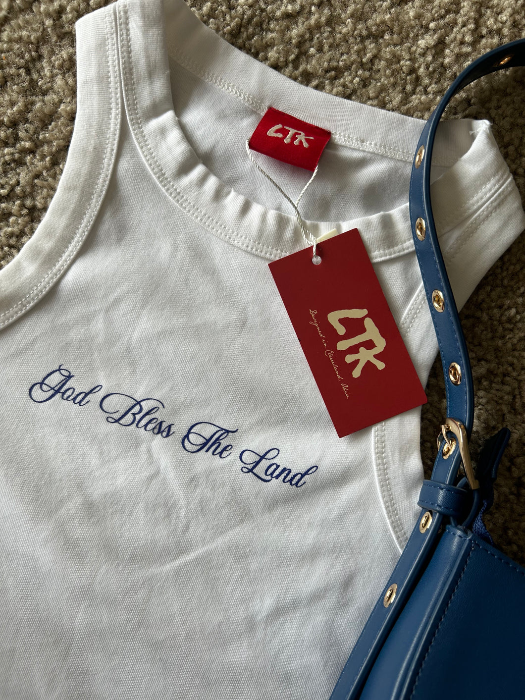 God Bless The Land Tank Top